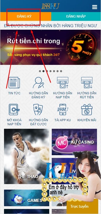 link đăng ký ku casino