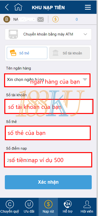 huong dan nap tien Ku, nap tien Ku casino, nap tien Kucasino, nap tien kubet, ku bet, ku888, ku999, ku11