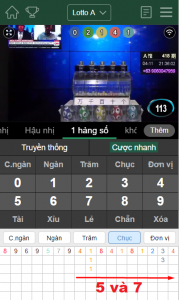 bắt cầu chơi Lotto bet