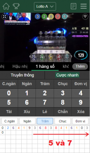 bắt cầu chơi Lotto bet